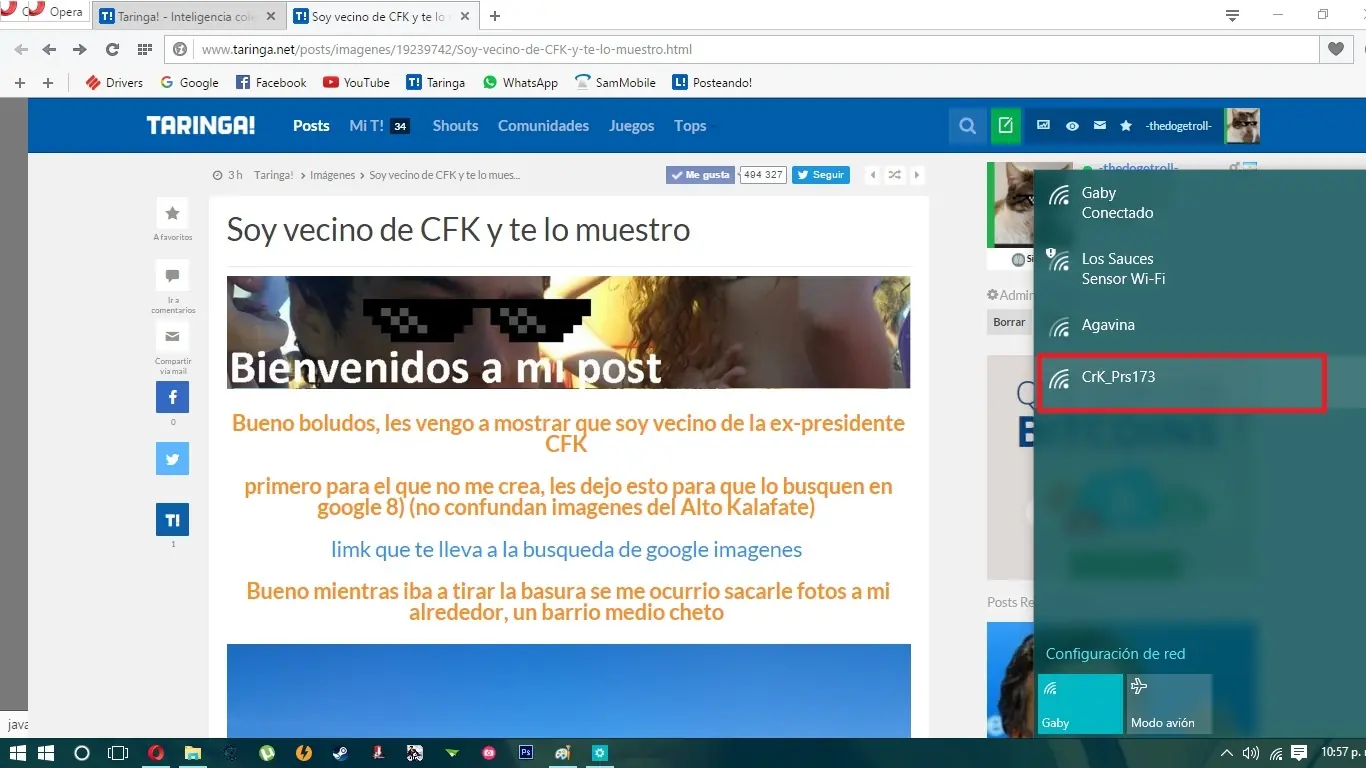 wifi de presidente