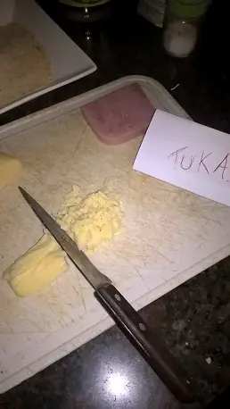 Aros de cebolla con jamon y queso, para vos  maquinola