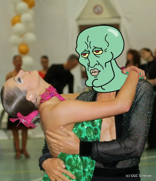 Batalla de Photoshop!:A cara de bailarin