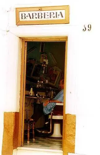 El caramelo de las barberias