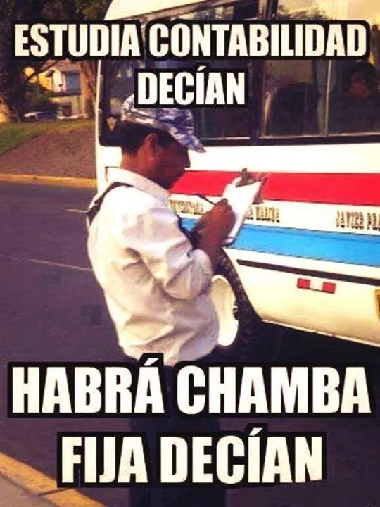 Yo te banco señor de bus/camion Yo te banco señor de bus/camion