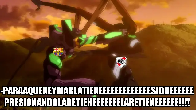 Neon Genesis Taringuelion: River vs Barça