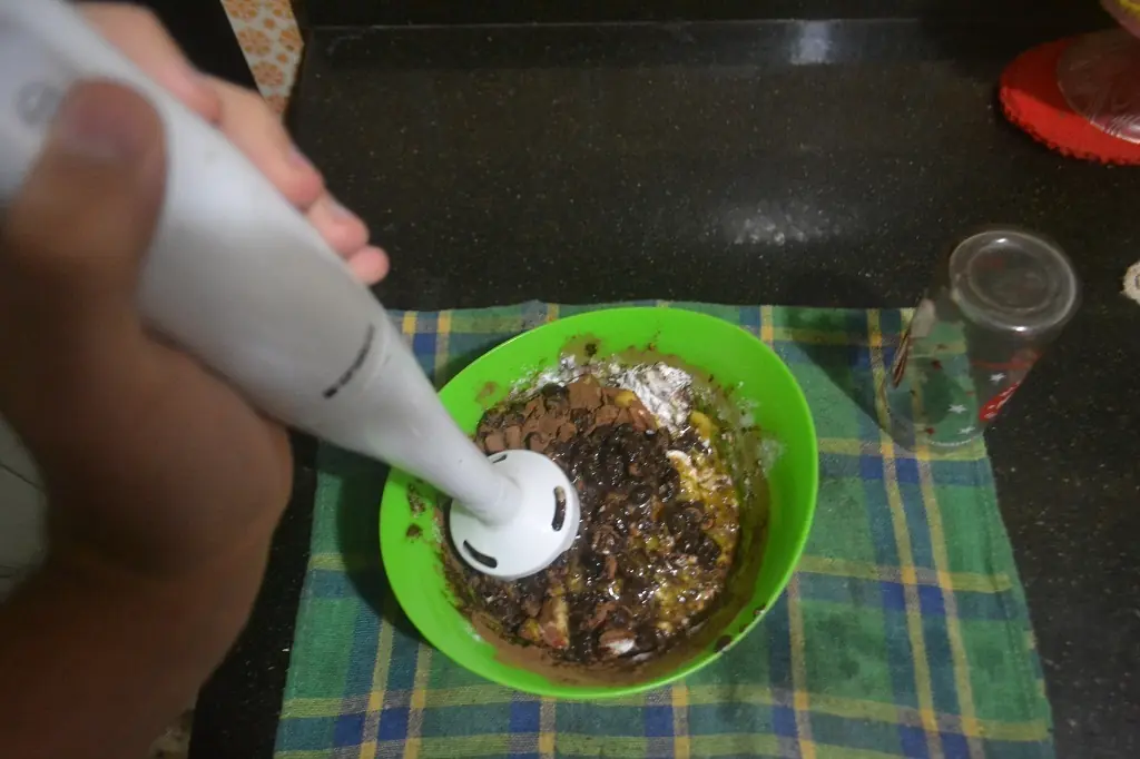 Brownie de porotos (sin harina - sin azúcar)