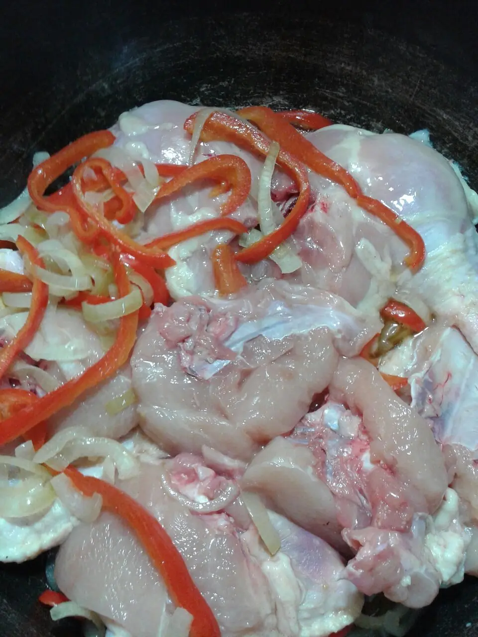 [Foto receta certificada] Pollo a la cacerola con papas!!