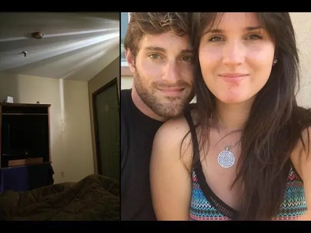 Esta foto que tiene aterrorizada a una pareja