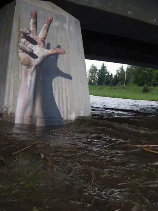 22 Impresionantes graffittis con un increíble efecto visual.