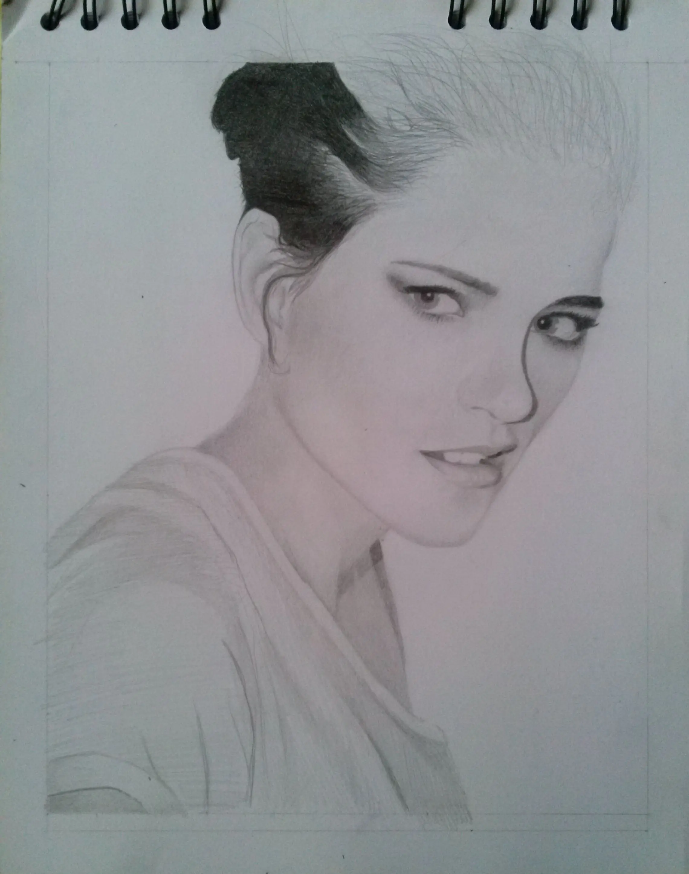 Mi dibujo de Kristen Stewart