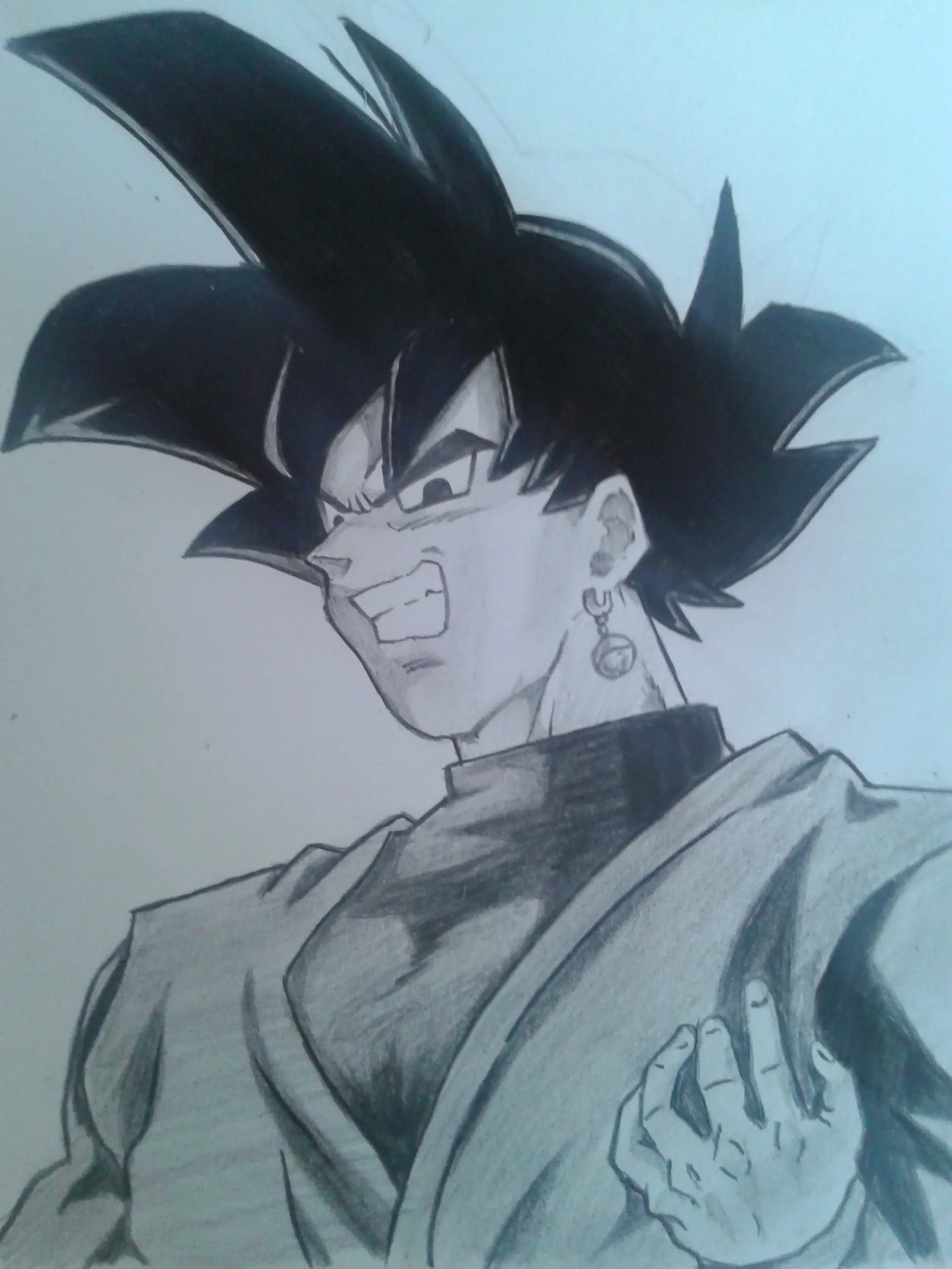 [Dibujo Certificado] Black Goku - Dragon Ball Super