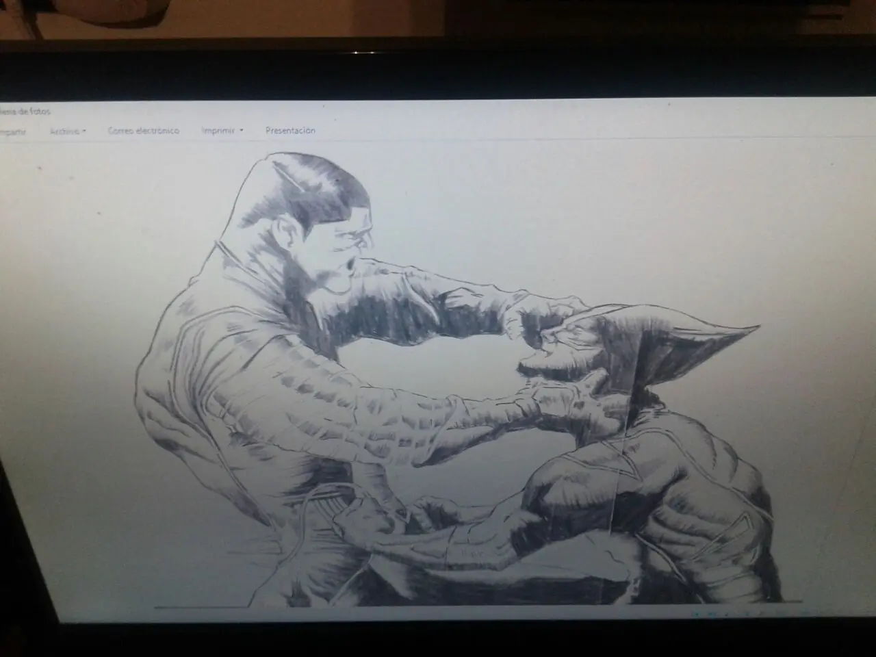 wolverine dibujo propio