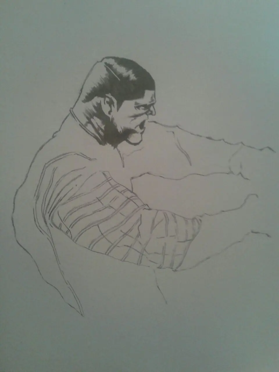 Colossus vs. Wolverine [Dibujo Propio]