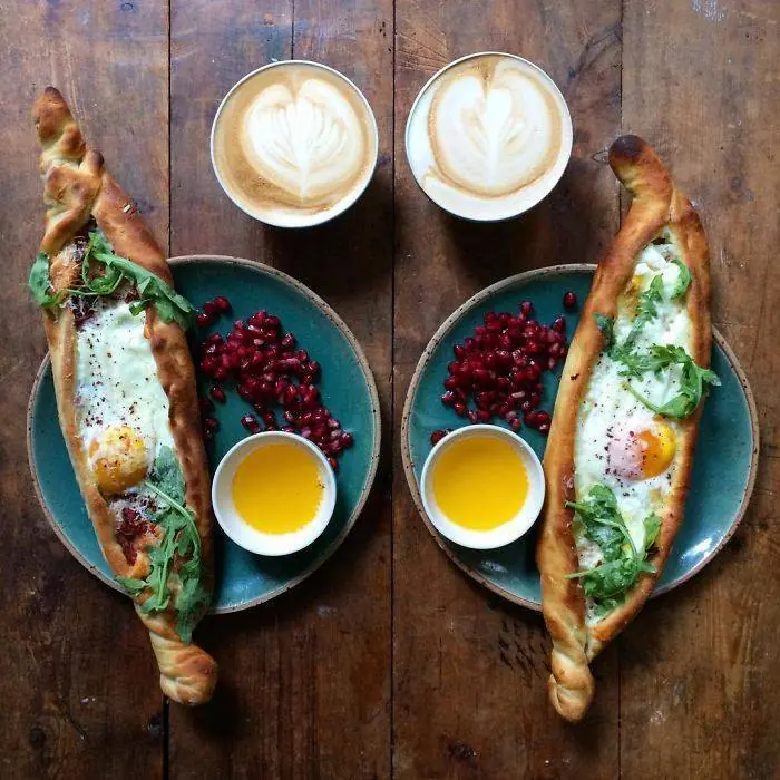 Desayuno simétrico [Imagenes]