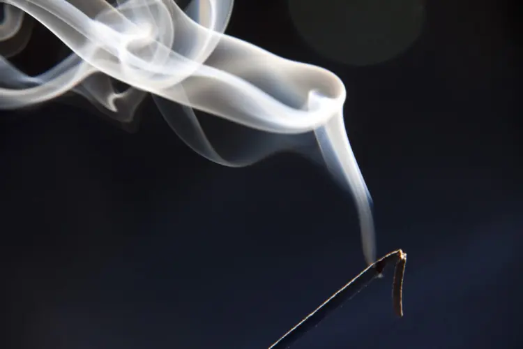 El incienso es peor que el cigarro
