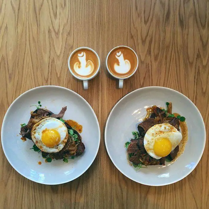 Desayuno simétrico [Imagenes]