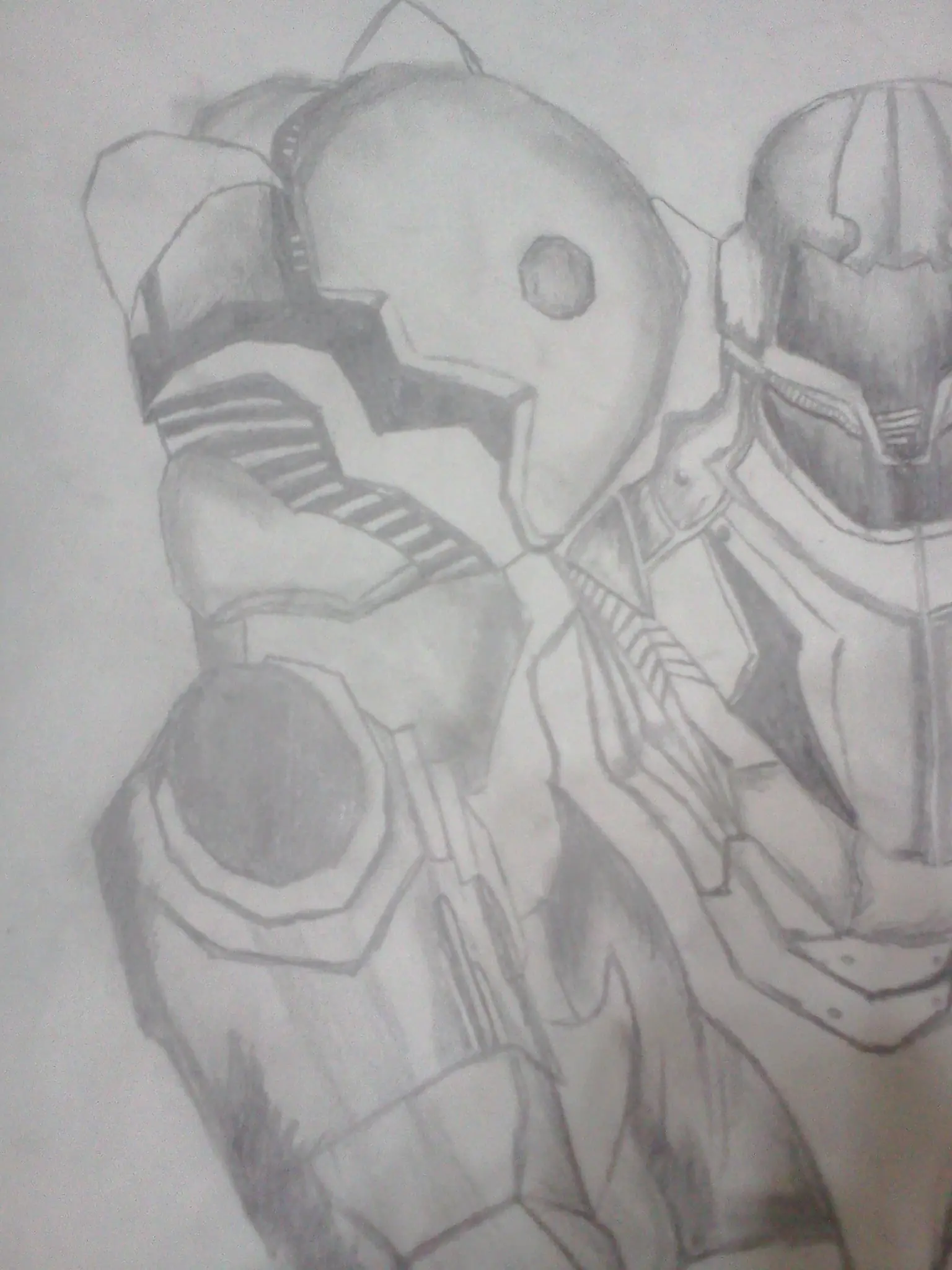 Dibuje a Samus Aran y te lo tromues