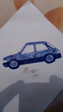 lince dibuje mi fiat 147 y le tocuen . fana de este fierro
