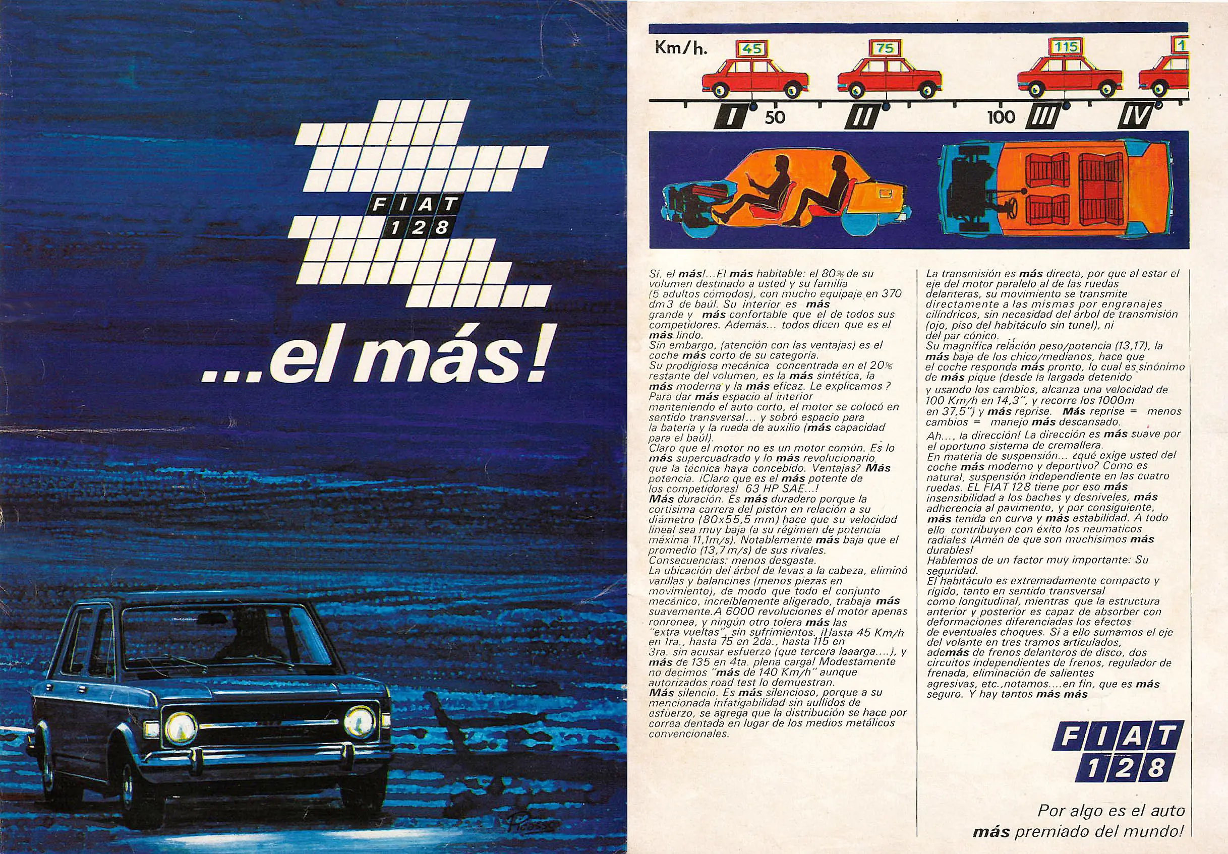 Fiat 128, el más