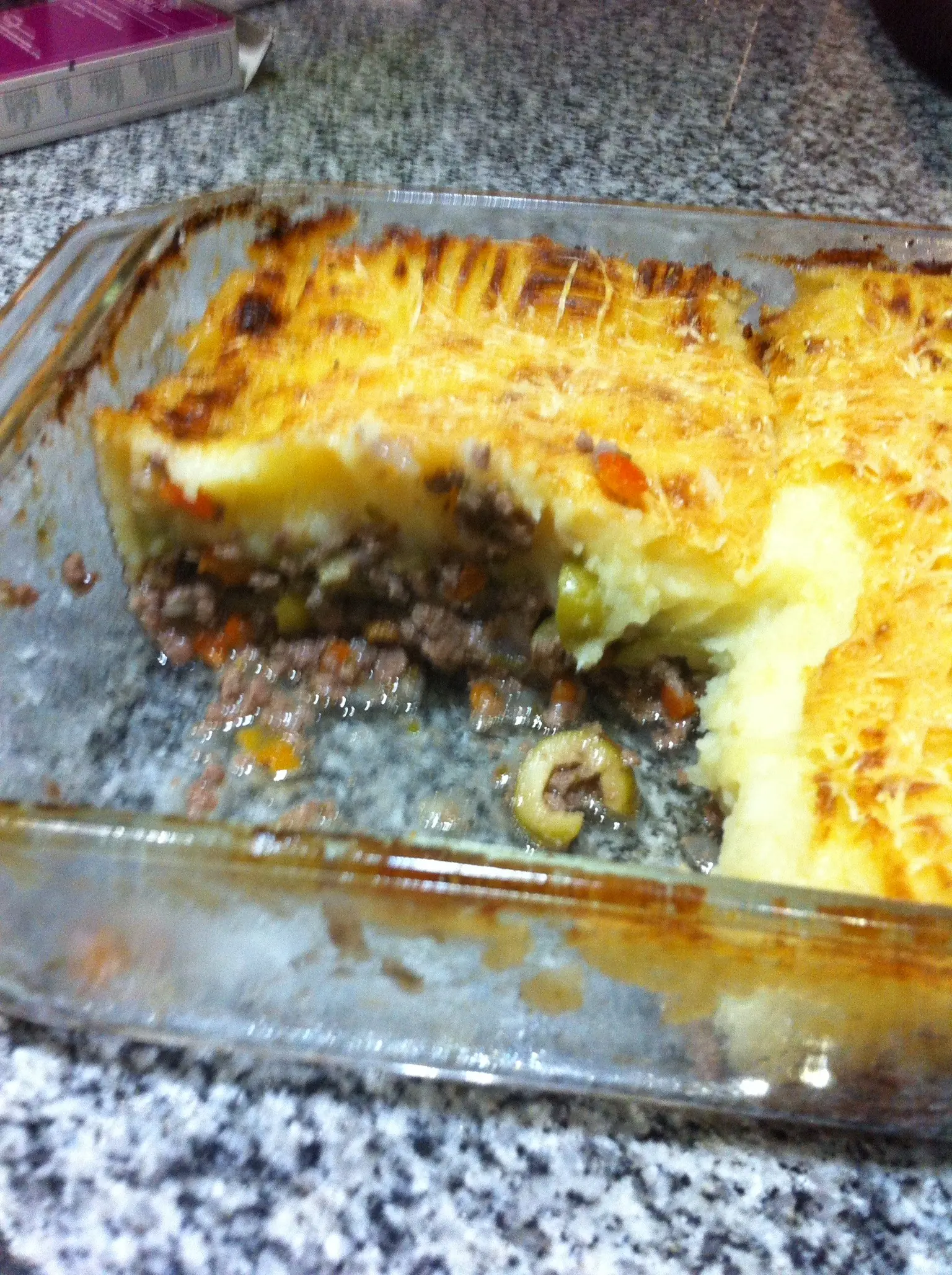 carne y papas