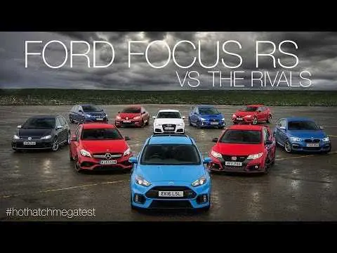 Ford Focus RS vs sus rivales hot hatch megatest