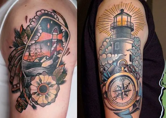 new school tattoo