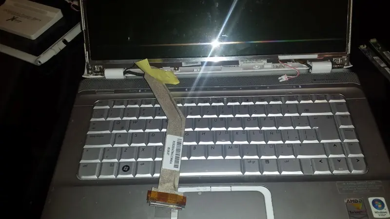 cambiar display notebook