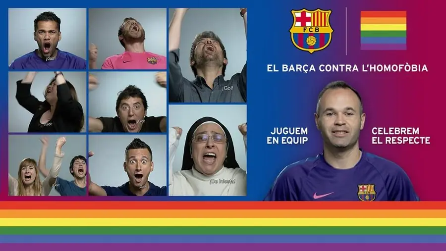 El Barcelona FC contra la Homofobia
