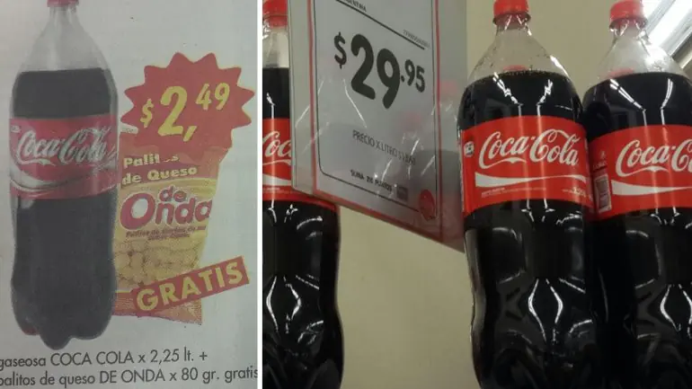 Precios en los 90