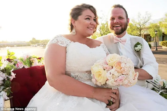 Su marido se suicido y ella bajo 50 kilos