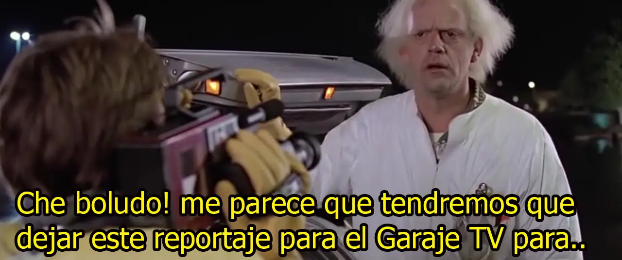 Marty Mc Fly volver al Futuro Taringuero !