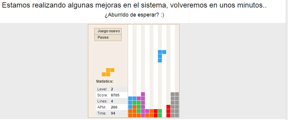 el comandante me salvo cuando jugaba al tetris de Taringa