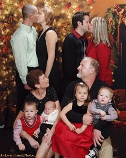 Las mas extrañas fotos navideñas