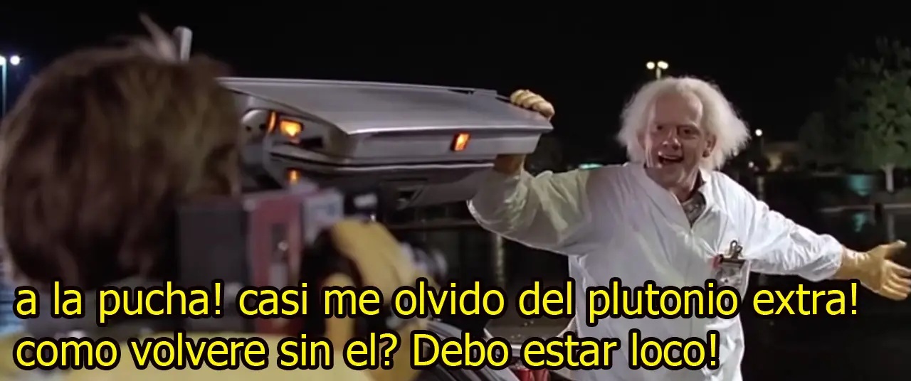 Marty Mc Fly volver al Futuro Taringuero !