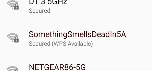 Nombres Wifi Nombres Wifi