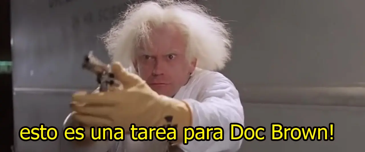 Marty Mc Fly volver al Futuro Taringuero !