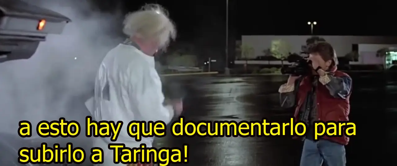 Marty Mc Fly volver al Futuro Taringuero !