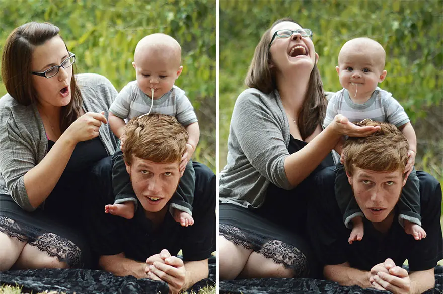 Sesiones de fotos con bebes fallidas!