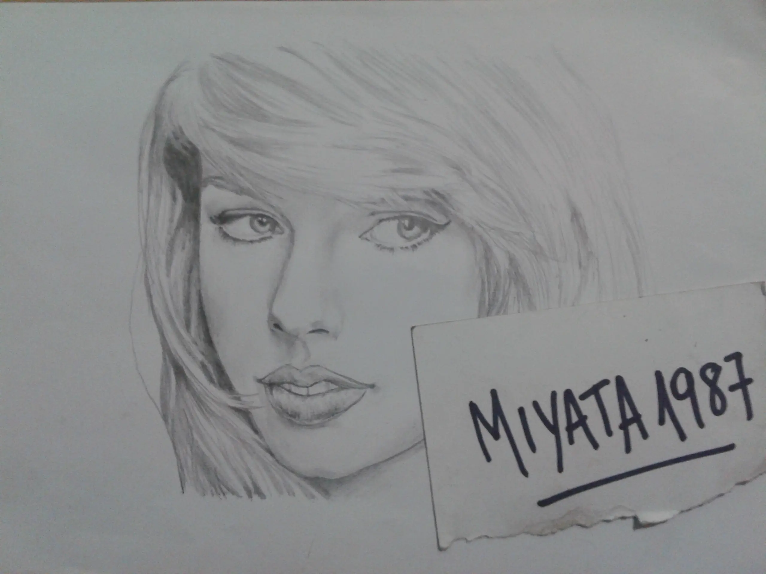 Taylor Swift dibujo
