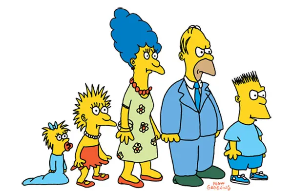 Los simpsons como crítica social.