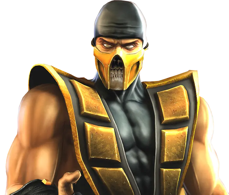 Dibujando a Scorpion del Mortal Combat
