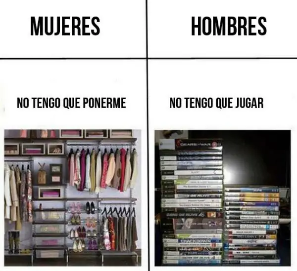hombres vs mujeres