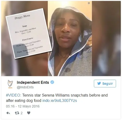 La increíble confesión de Serena Williams.