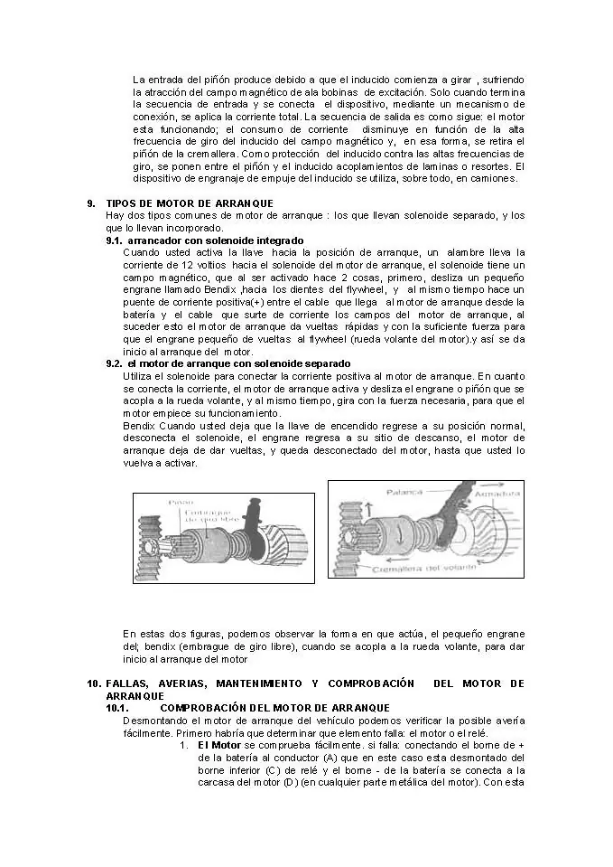 Motor de arranque