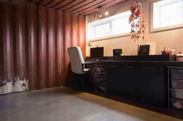 Casa de lujo con contenedores