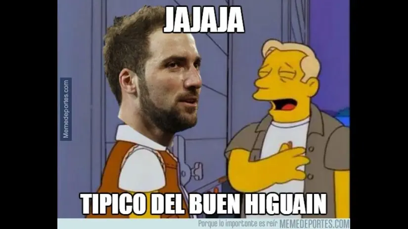 Los mejores memes de Higuain después del gol errado vs Chile