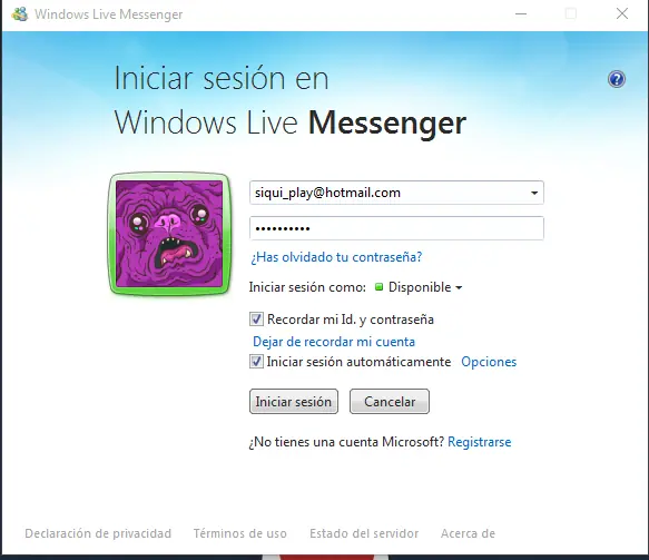 messenger hotmail