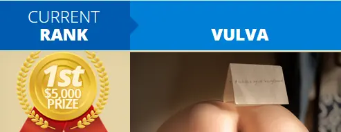 El concurso de la vagina mas linda ya tiene ganadora.