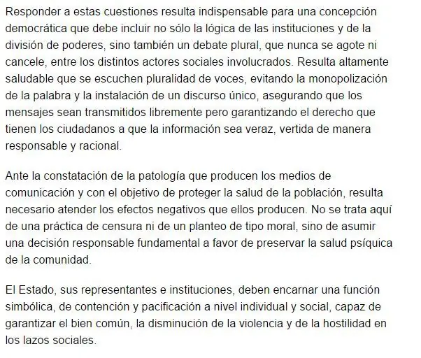 Salud Mental y Medios de Comunicacion