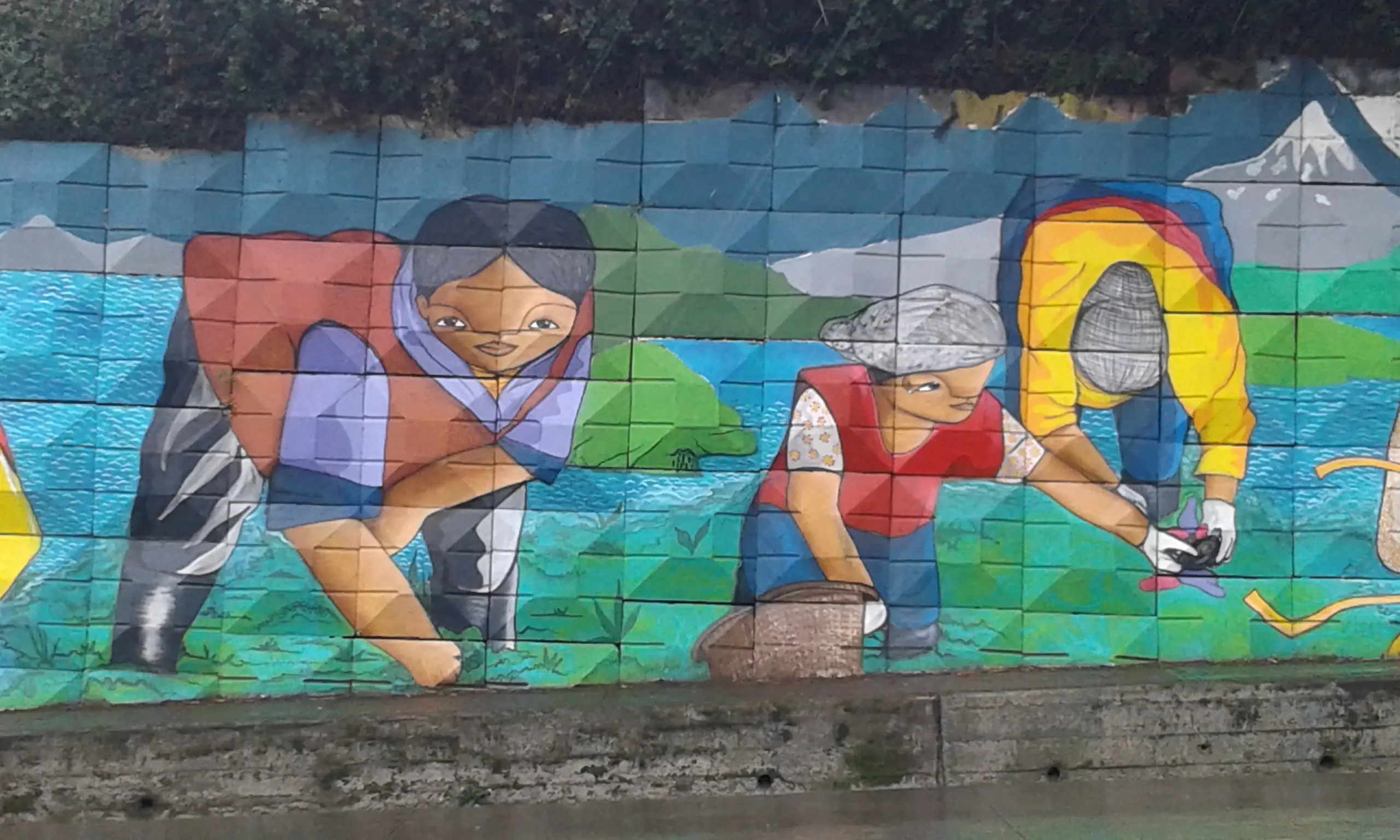De seguro el mural ( graffitti) más largo de Chile....... De seguro el mural ( graffitti) más largo de Chile.......