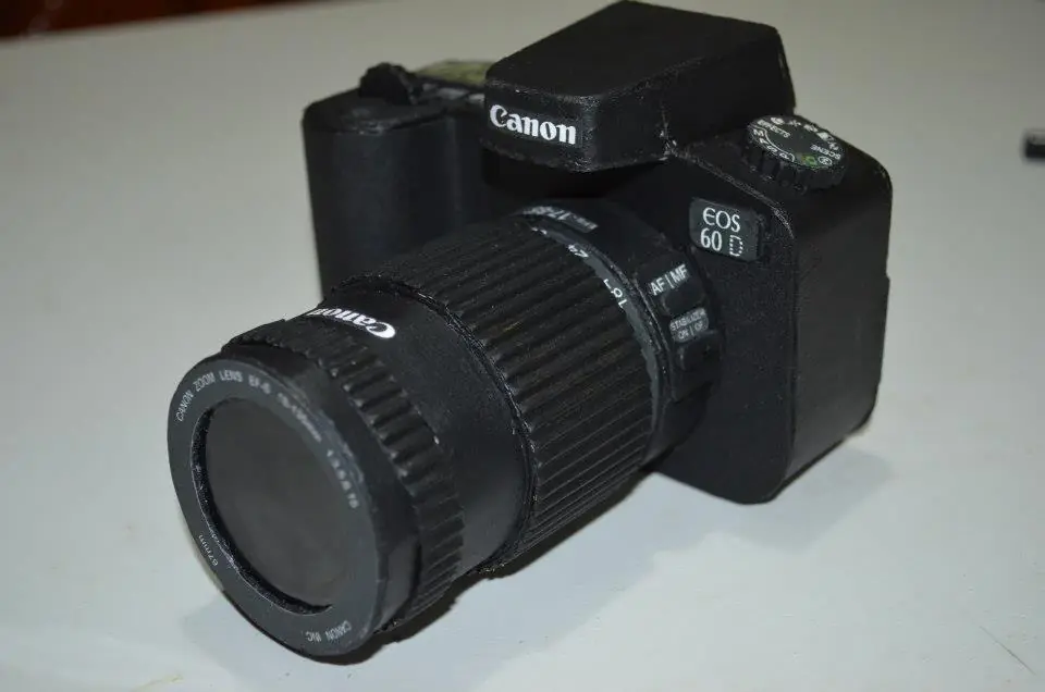 Replica cámara Canon.