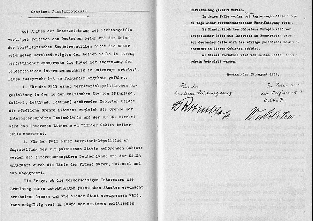 Pacto de Amistad Nazi-Soviético Pacto de Amistad Nazi-Soviético