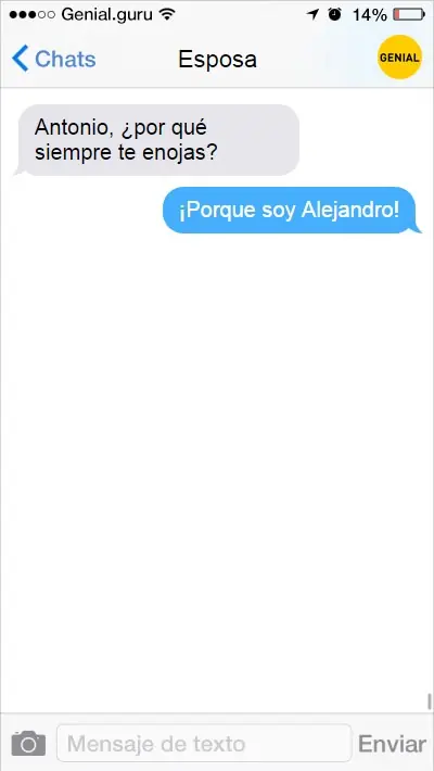 mensajes